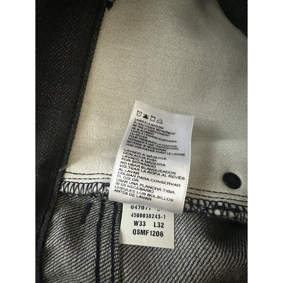 Quiksilver Men’s Jeans Revolver Straight Fit Size 33 x 32 New - Picture 10 of 14